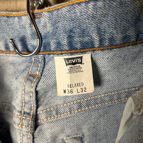 NWT Vintage Levi's Brown Tab 540 36 x 32 Relaxed Fit Denim Jeans - Picture 5 of 10